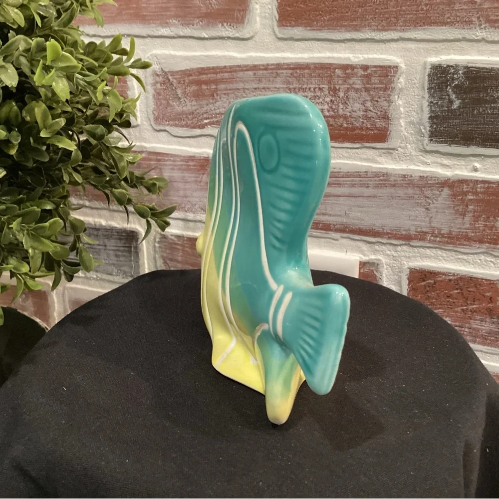 Ceramic Crafted Fish Decor - Bathroom - Kitchen - Porch - Gently Used - Nice - Picture 4 of 7